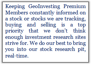 GeoInvesting Informed Stock Research
