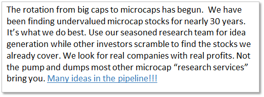 shift to microcap investing
