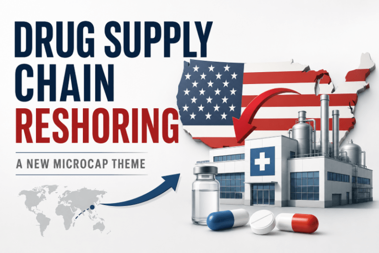 US Drug Supply Chain Reshoring Sparks A New Microcap Theme; FRTU President Yoel Damas Addresses Growth, Capital, Automation, And Nasdaq Plans [GeoWire Weekly No. 249]